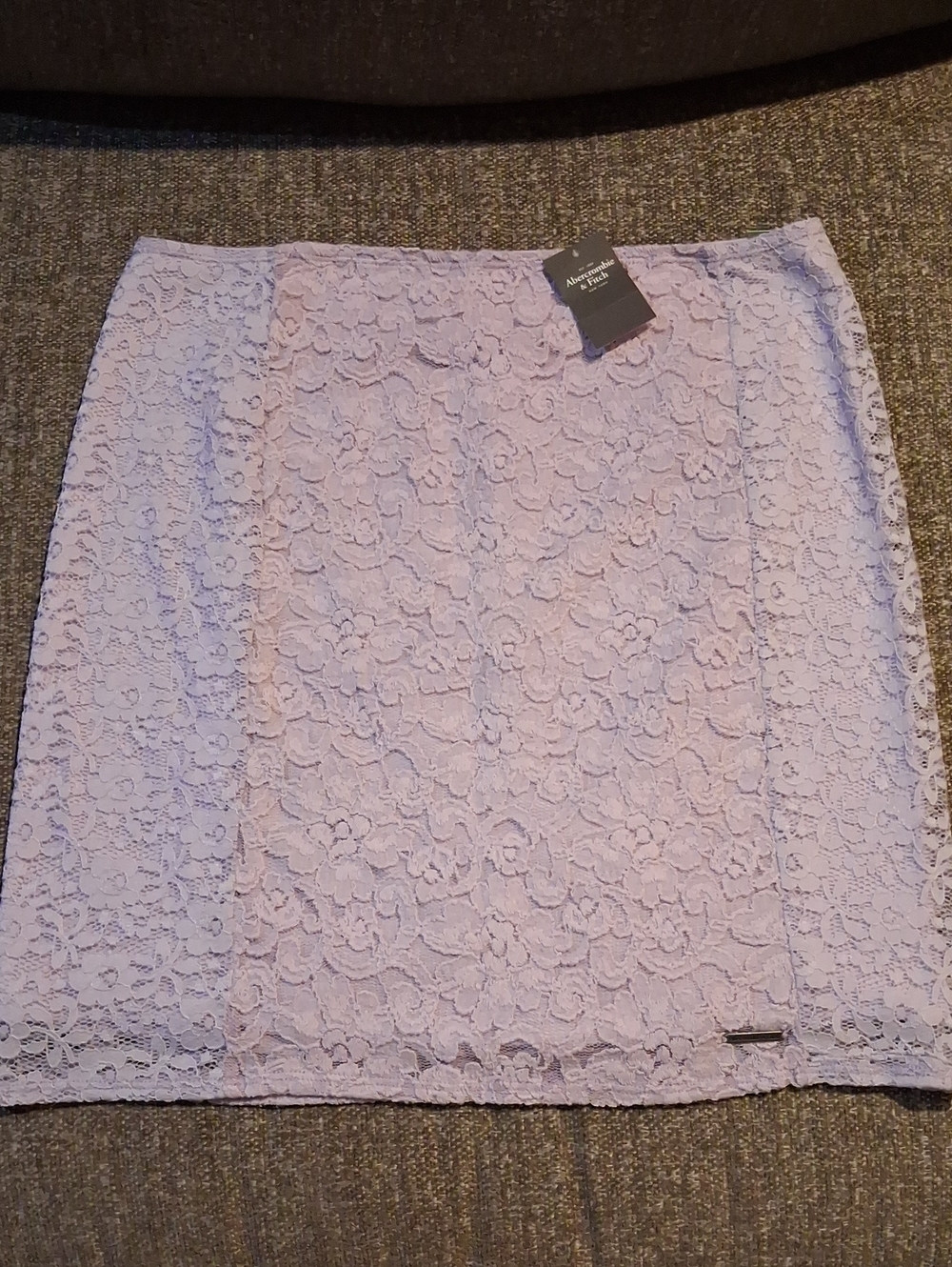 Abercrombie And Fitch Purple Lace Skirt